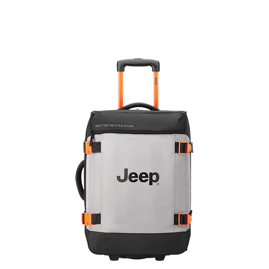 خرید ساک چرخدار دلسی مدل جیپ رنگ نقره ای چمدان ایران - JEEP DELSEY PARIS 374021011 chamedaniran